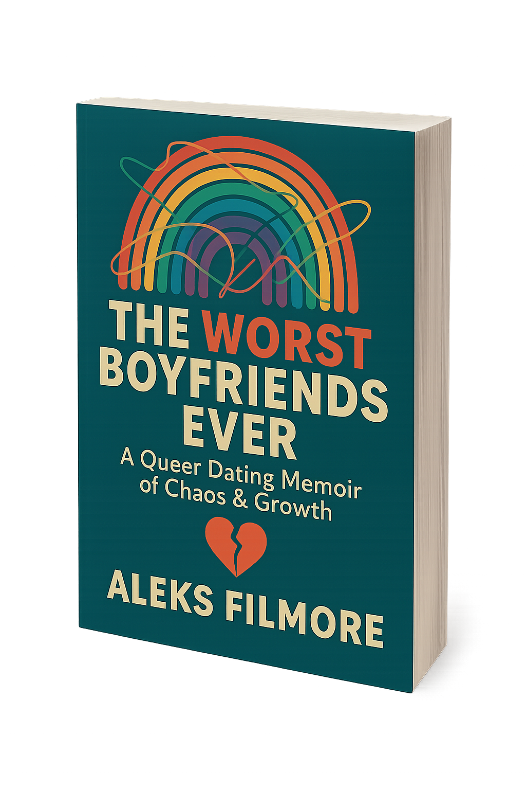 The Worst Boyfriends Ever - 3D Book Mockup